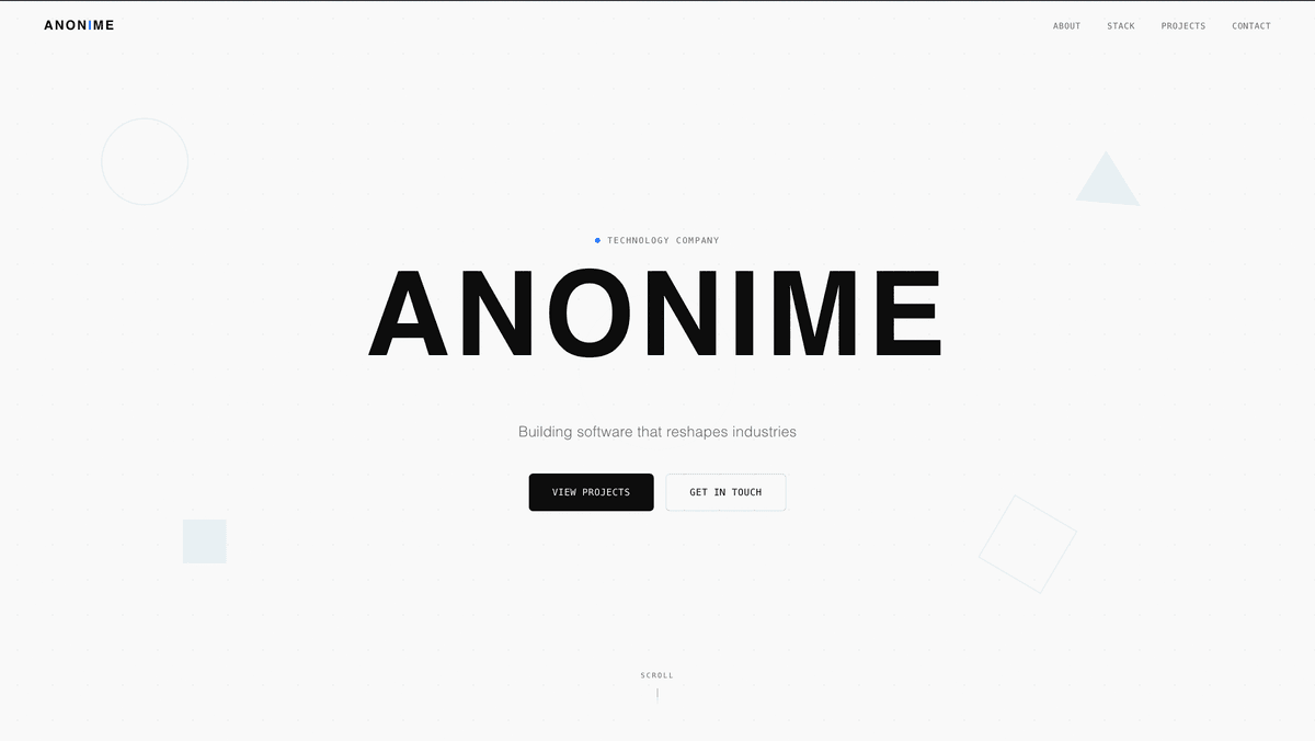 Screenshot of Anonime